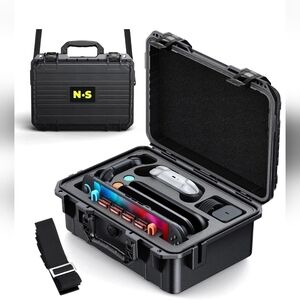[Super Hard] Carrying Case for Nintendo Switch 2/1 Console by Auarte